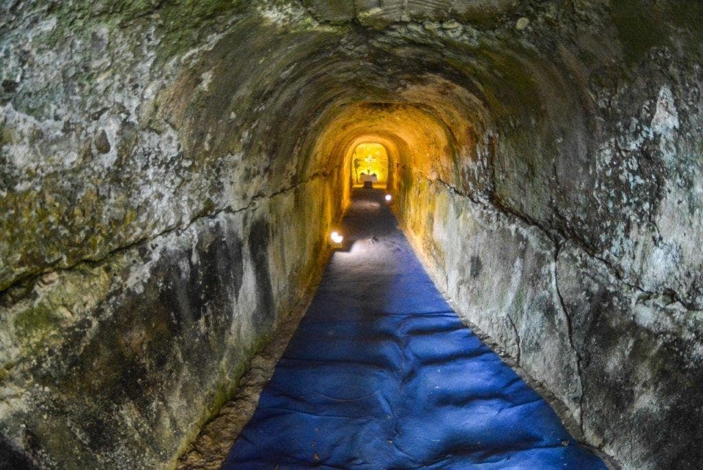 Interno grotta di San Paterniano