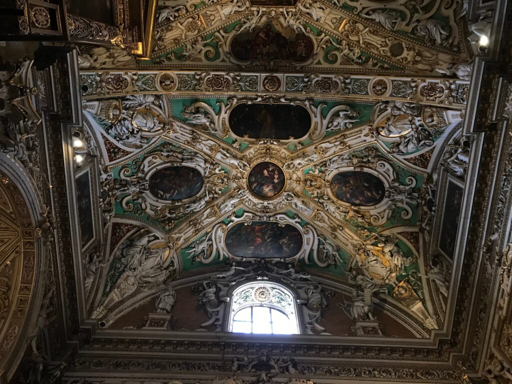 Soffitto Basilica Santa Maria Maggiore Bergamo