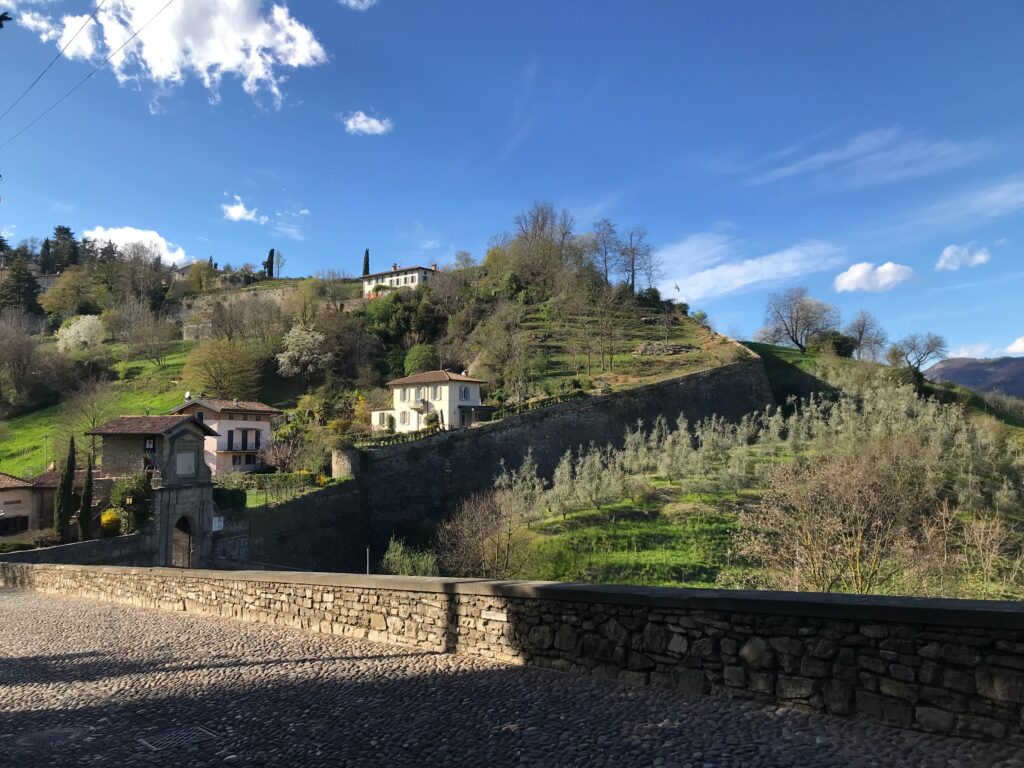 Veduta da Bergamo Alta