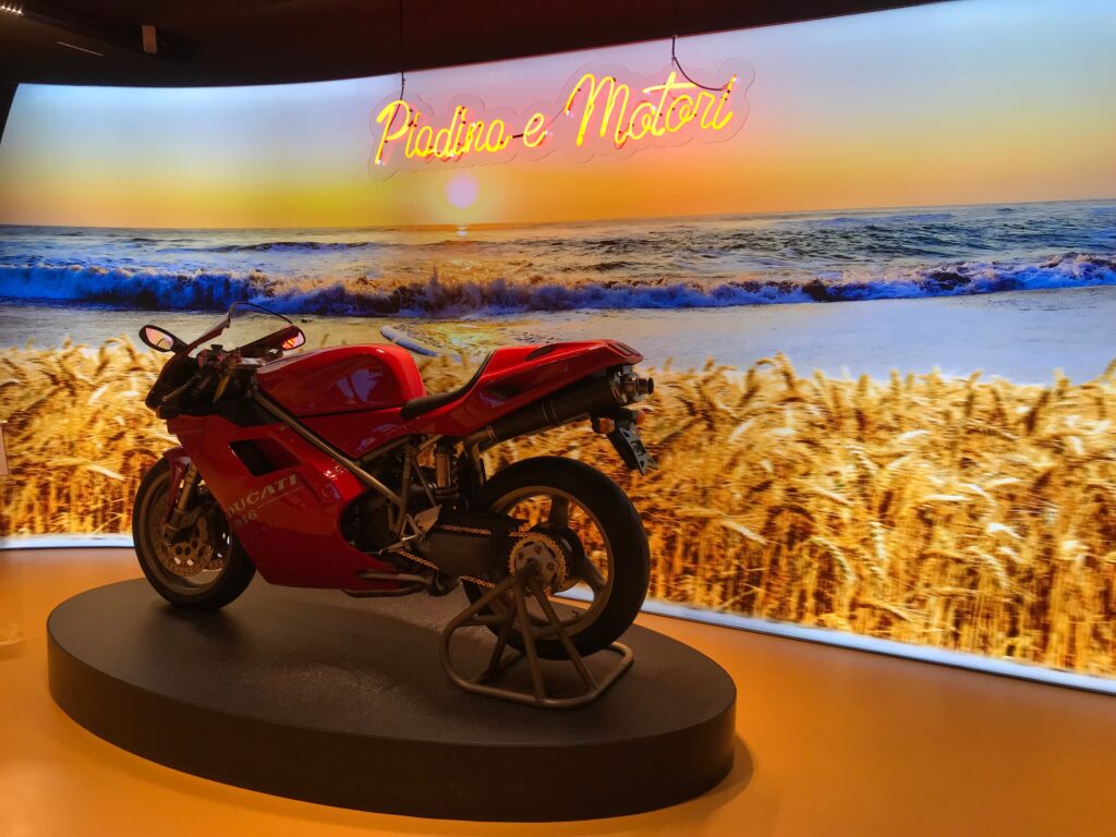 Angolo Motori al Museo della Piadina