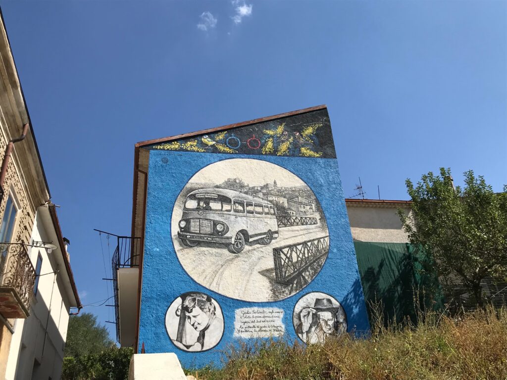 Murale dedicato Giulia Solomita
