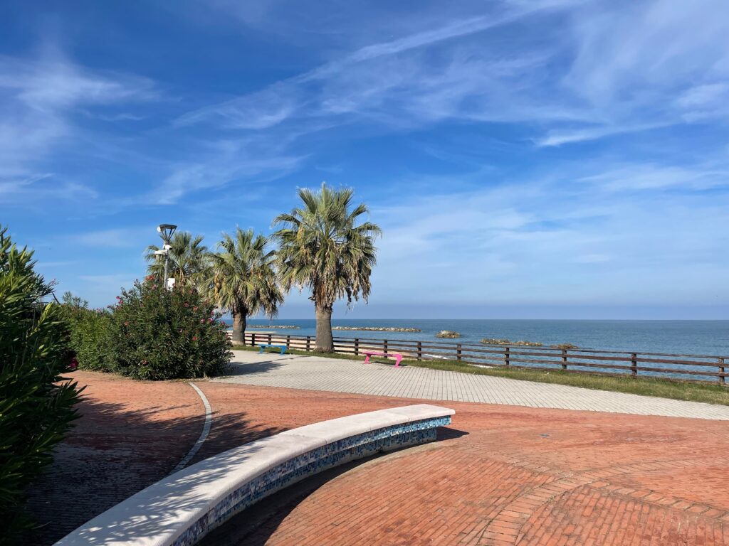 Belvedere sul lungomare di Porto Potenza Picena